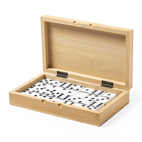 Domino in bamboo box - Image 2